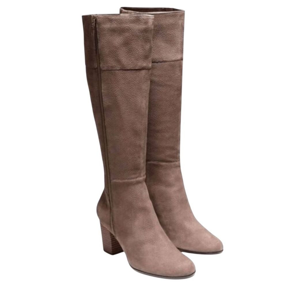 COLE HAAN Davenport Heeled Leather Boot SIze 8B